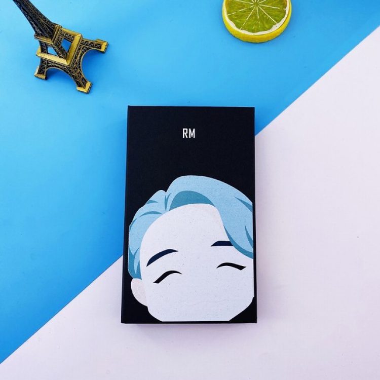 BTS RM Cartoon Sticky Note 9X14.5X2CM 135G a set price for 3 pcs