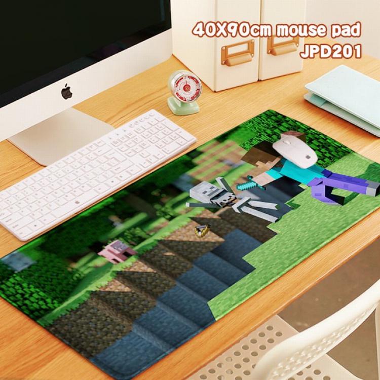 Minecraft Game Locking thick keyboard pad 40X90X0.3CM JPD201