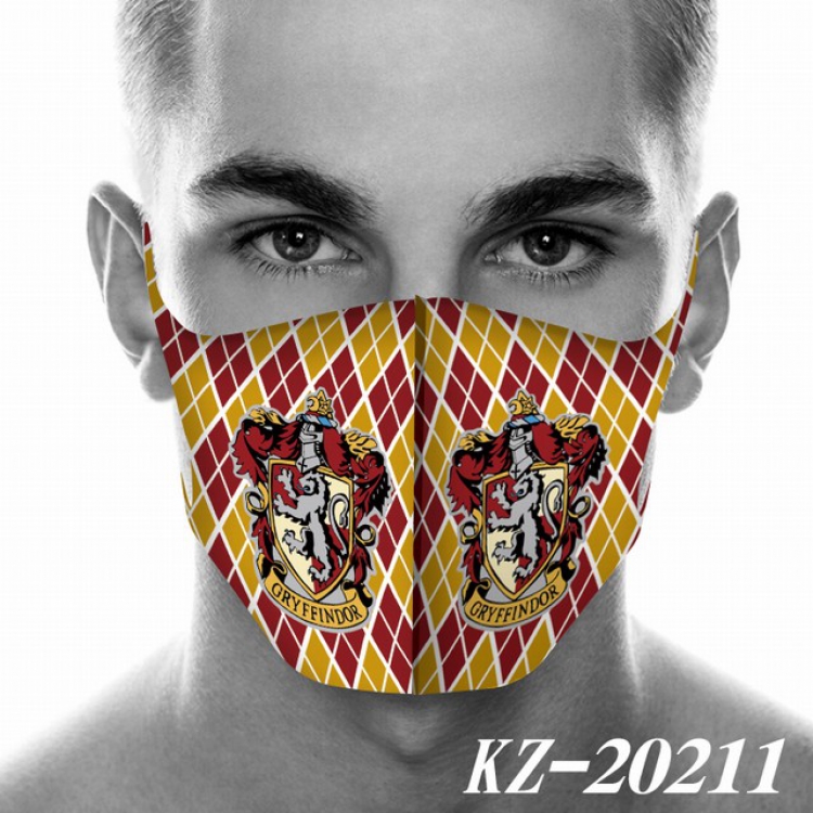 Harry Potter Anime 3D digital printing masks a set price for 5 pcs KZ-20211