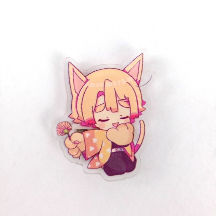 Demon Slayer Kimets Brooch badge acrylic price for 5 pcs 16740496414