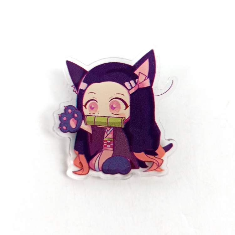 Demon Slayer Kimets Brooch badge acrylic price for 5 pcs 16740454636