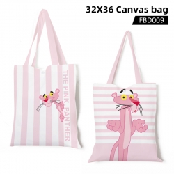 Pink Panther cartoon canvas ba...