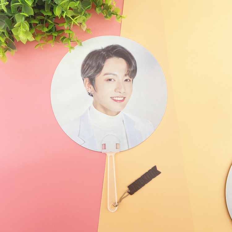 BTS JK  Round fan a set price for 5 pcs