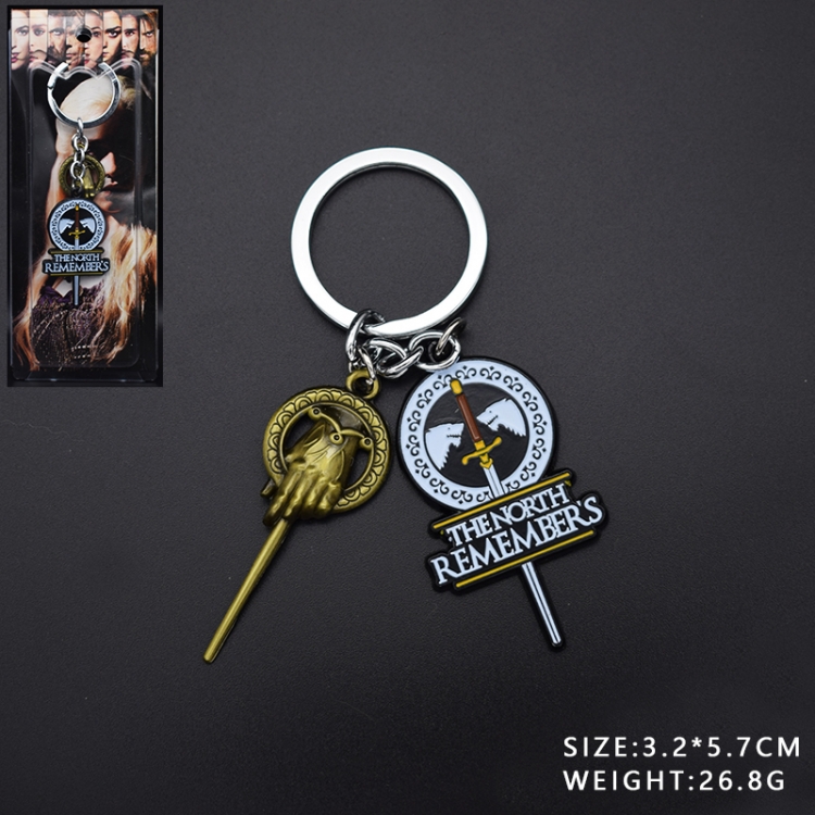 Game of Thrones Key Chain Pendant