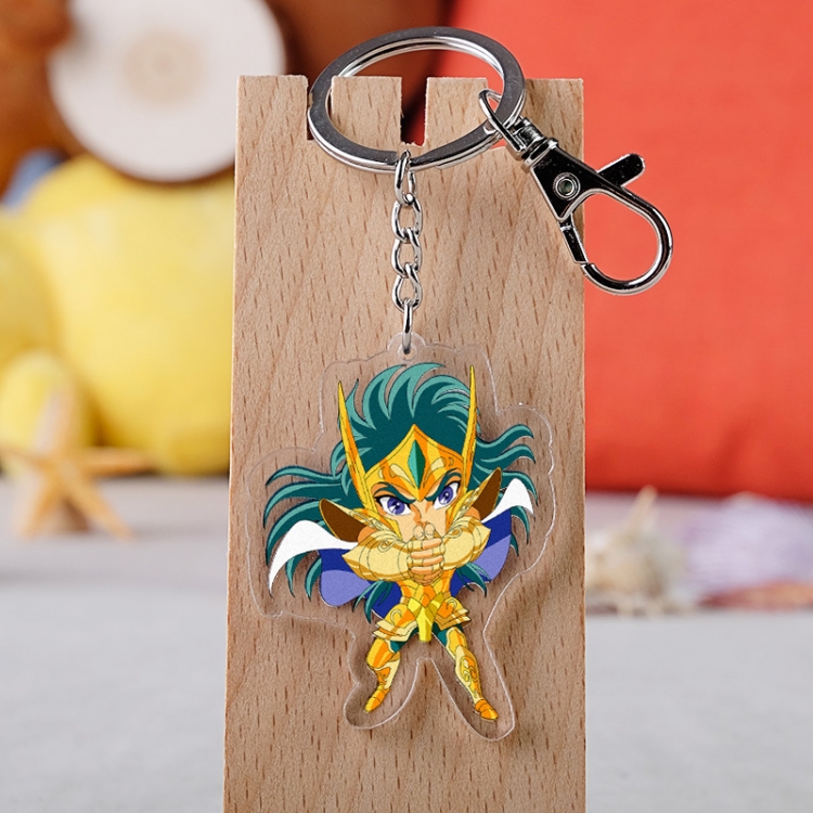 Saint Seiya Anime acrylic Key Chain  price for 5 pcs 3121