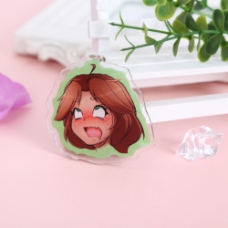 Ahegao Peace Anime acrylic key...