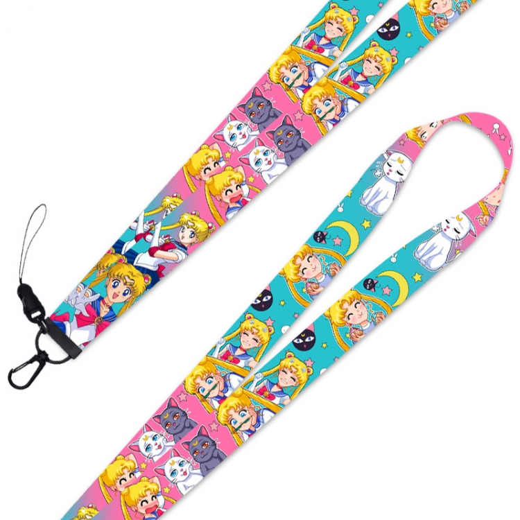 sailormoon Anime lanyard mobile phone rope 45cm  price for 10 pcs