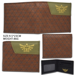 PU short two fold Wallet 9.5X2...