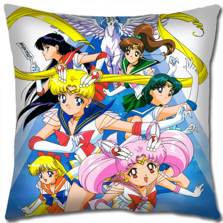 Sailormoon Anime square full-color pillow cushion 45X45CM NO FILLING M2-74