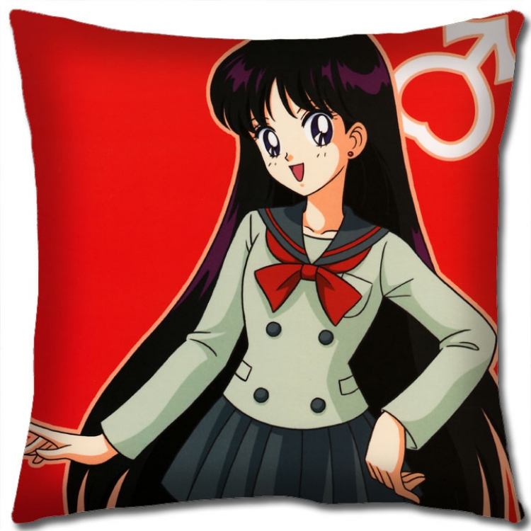 sailormoon Anime square full-color pillow cushion 45X45CM NO FILLING  M2-197