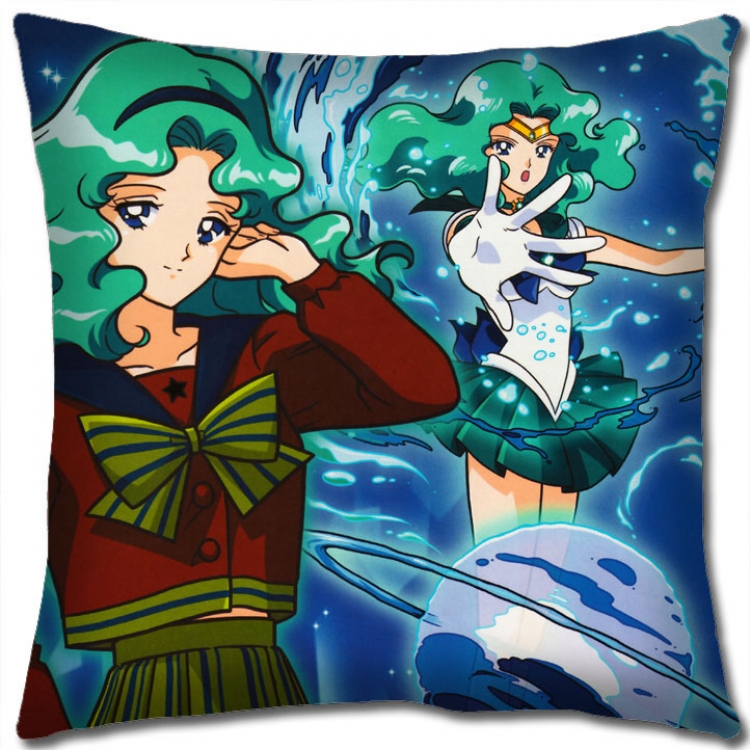 sailormoon Anime square full-color pillow cushion 45X45CM NO FILLING  M2-172