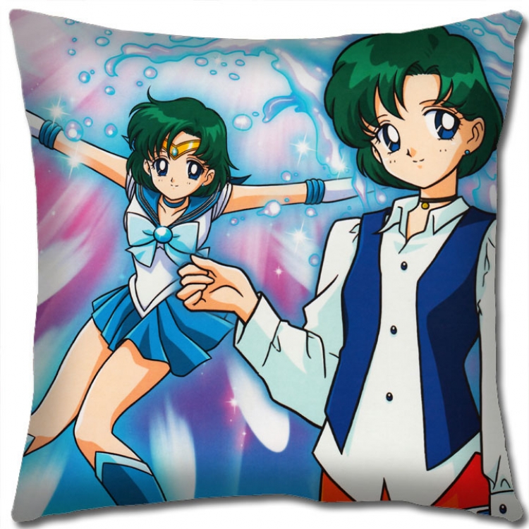 sailormoon Anime square full-color pillow cushion 45X45CM NO FILLING  M2-166