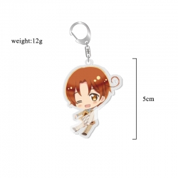 Hetalia Anime acrylic Key Chai...