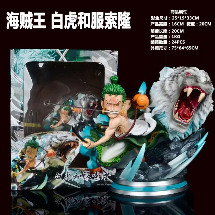 One Piece Sauron Boxed Figure Decoration Model 16cm