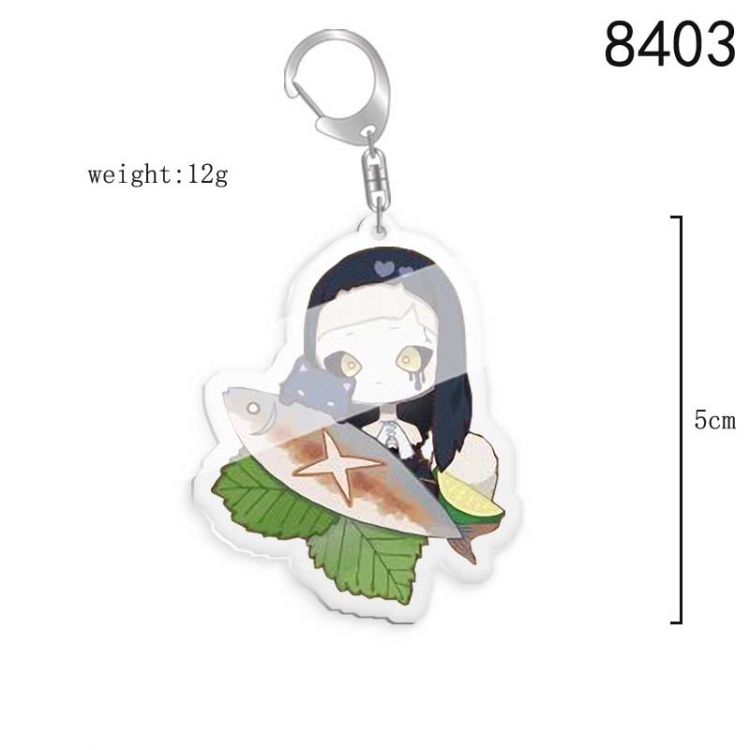 Identity V Anime acrylic Key Chain  price for 5 pcs 8403