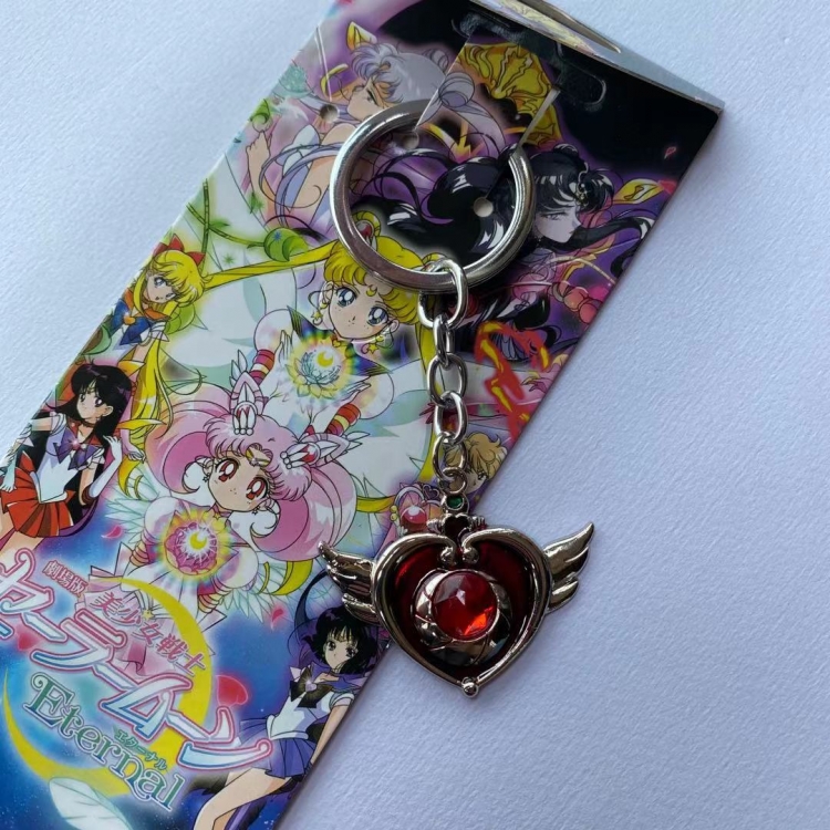 sailormoon  Anime cartoon metal keychain pendant price for 5 pcs