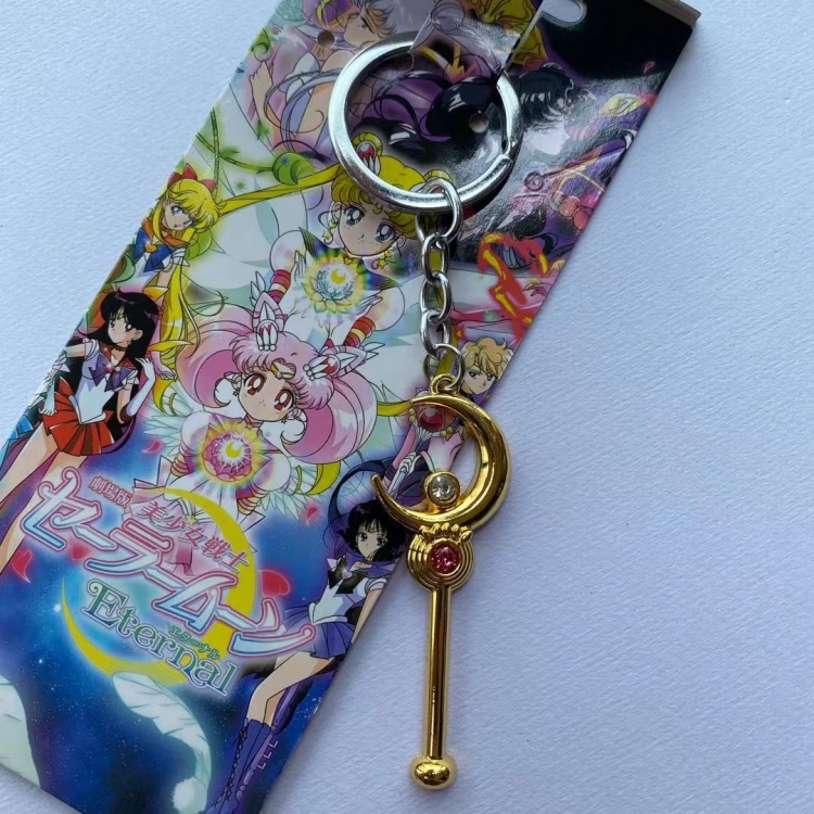 sailormoon  Anime cartoon metal keychain pendant price for 5 pcs