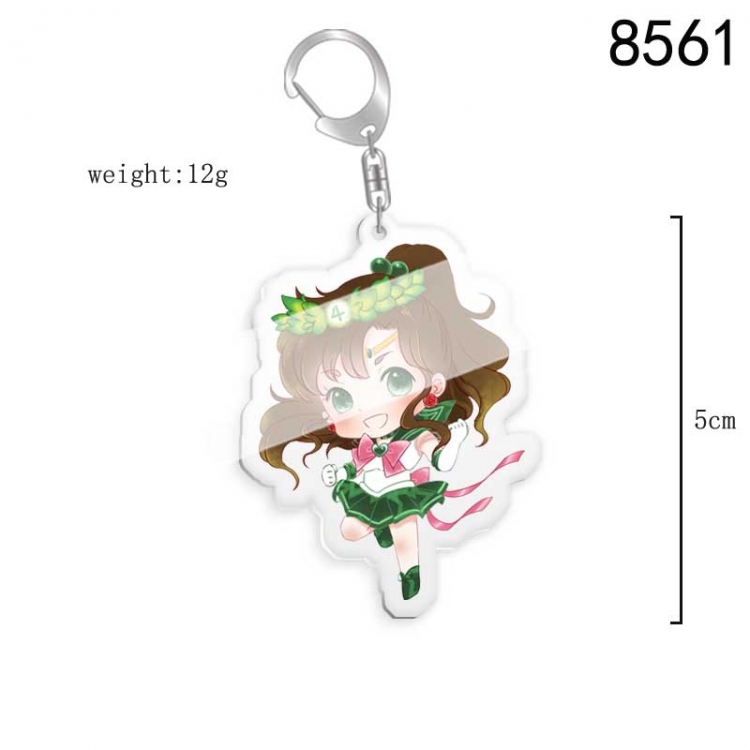 sailormoon Anime acrylic Key Chain  price for 5 pcs 8561