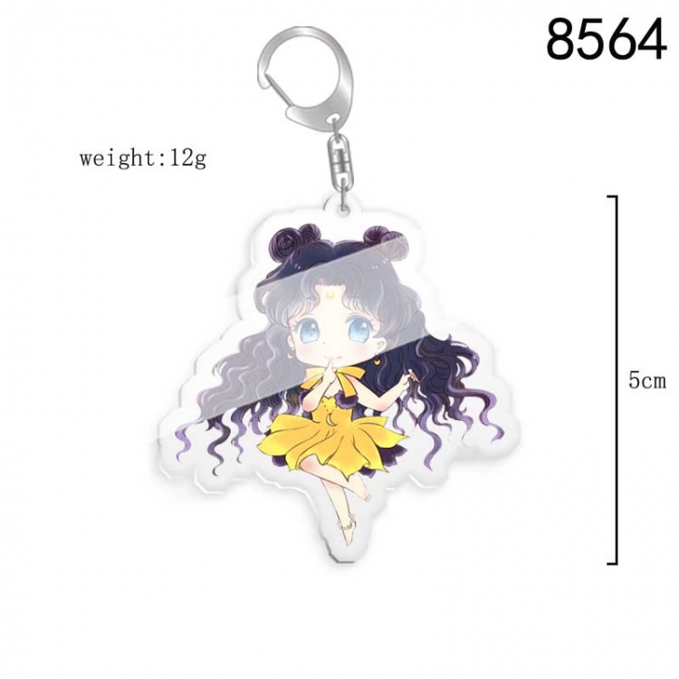 sailormoon Anime acrylic Key Chain  price for 5 pcs 8564