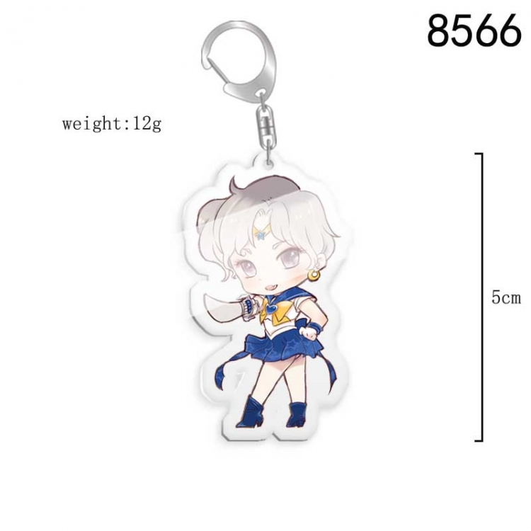 sailormoon Anime acrylic Key Chain  price for 5 pcs 8566