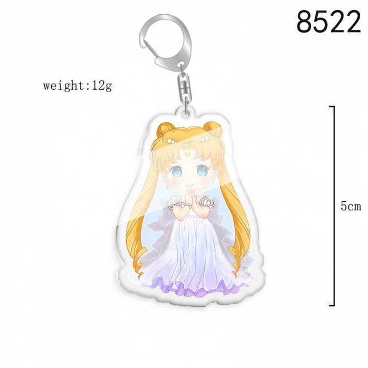 sailormoon Anime acrylic Key Chain price for 5 pcs 8522