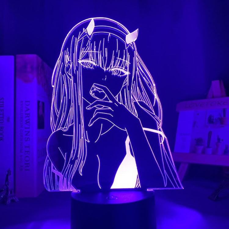 DARLING in the FRANX 3D night light USB touch switch colorful acrylic table lamp 