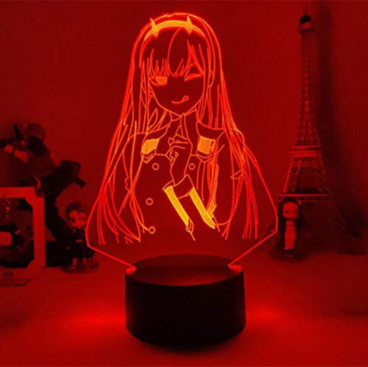 DARLING in the FRANX 3D night light USB touch switch colorful acrylic table lamp 