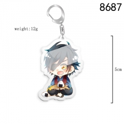 Touken Ranbu Anime acrylic Key...