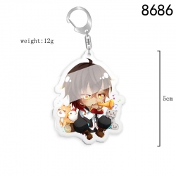 Touken Ranbu Anime acrylic Key...