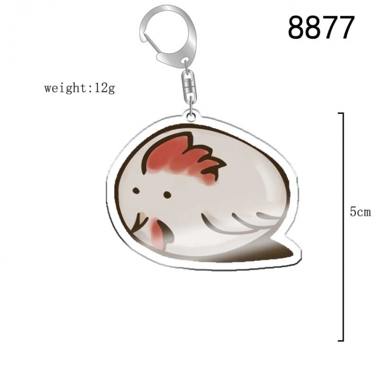 Fruits Basket Anime acrylic Key Chain  price for 5 pcs 8877