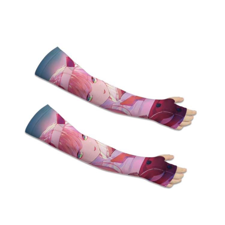 DARLING in the FRANXX Printed Long Cycling Sleeve Sun Protection Sleeve