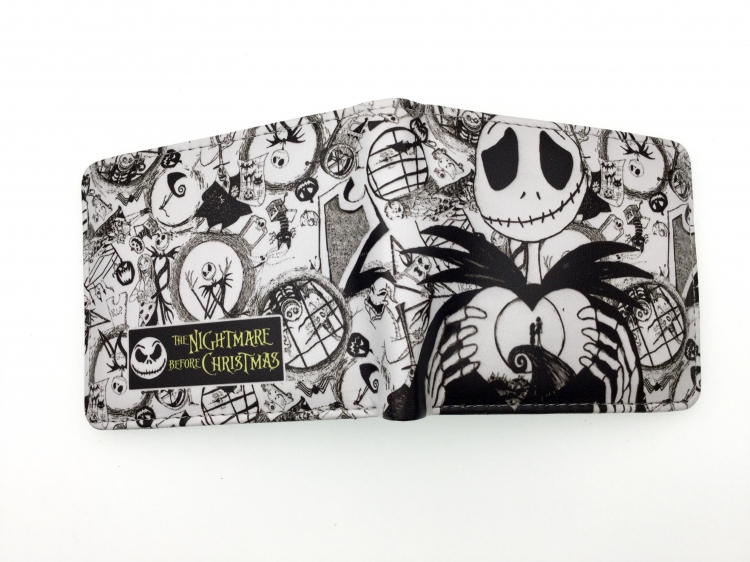 The Nightmare Before Christmas two fold  Short wallet 11X9.5CM