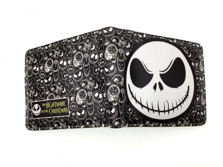 The Nightmare Before Christmas two fold  Short wallet 11X9.5CM