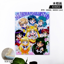 sailormoon Anime wooden frame ...