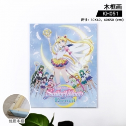 sailormoon Anime wooden frame ...