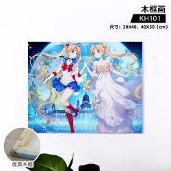 sailormoon Anime wooden frame ...