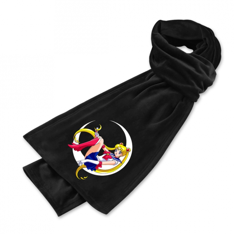 Sailormoon Anime mink fleece scarf