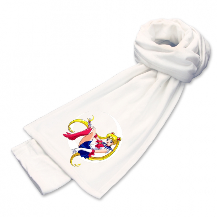 Sailormoon Anime mink fleece scarf