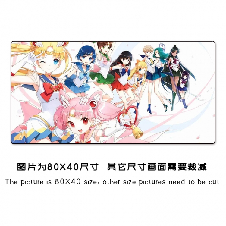  sailormoon Anime peripheral mouse pad size 25X30cm