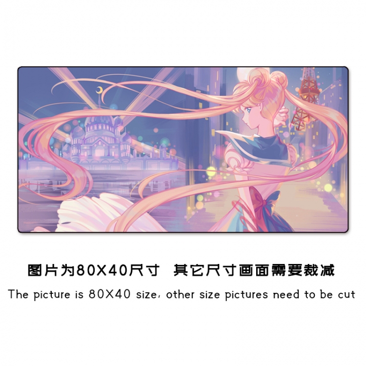  sailormoon Anime peripheral mouse pad size 25X30cm