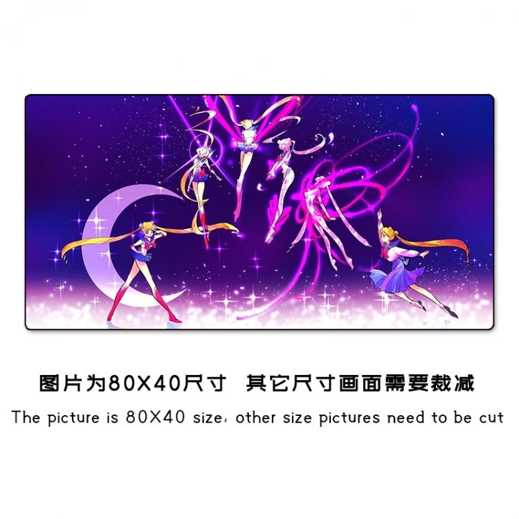  sailormoon Anime peripheral mouse pad size 25X30cm