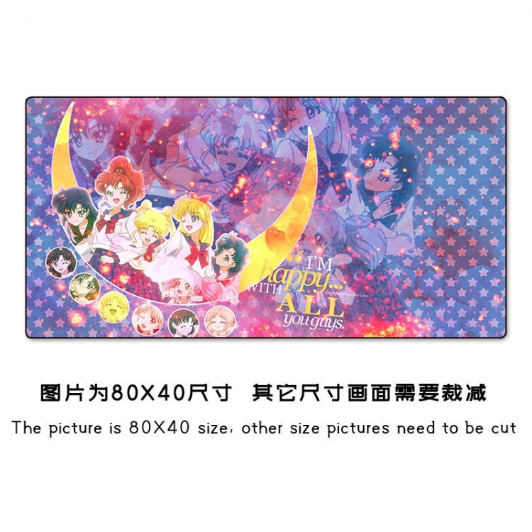  sailormoon Anime peripheral mouse pad size 25X30cm