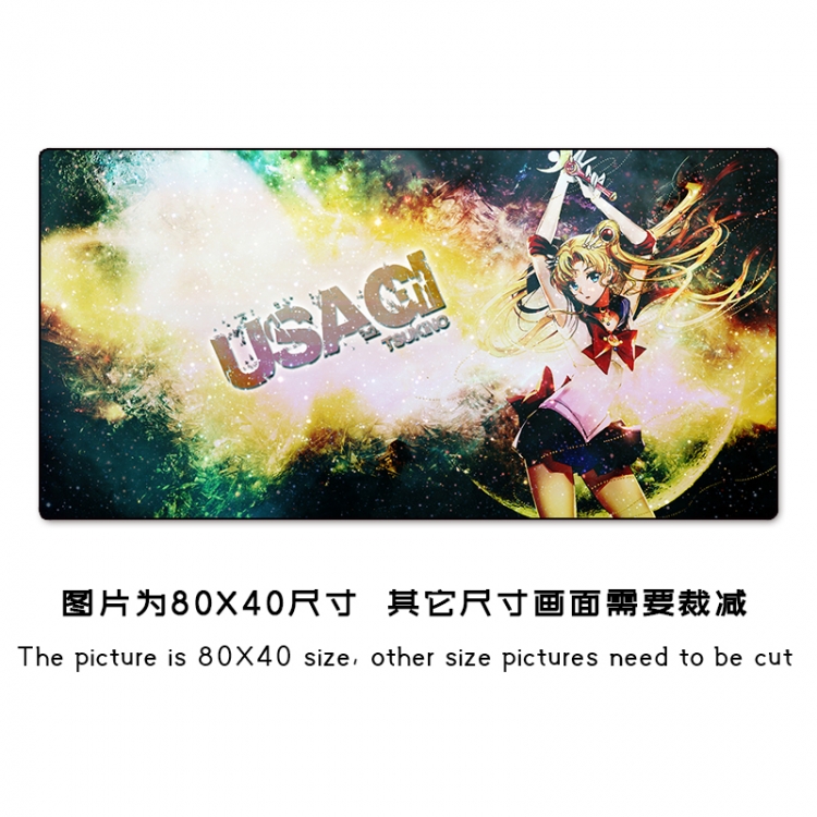  sailormoon Anime peripheral mouse pad size 25X30cm