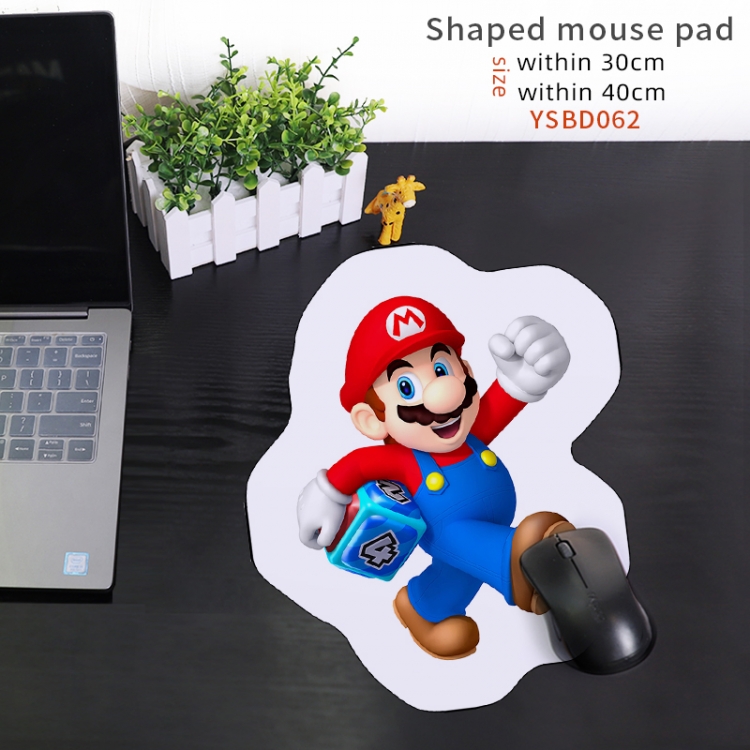 Super Mario Anime Alien Mouse Pad 30CM YSBD062