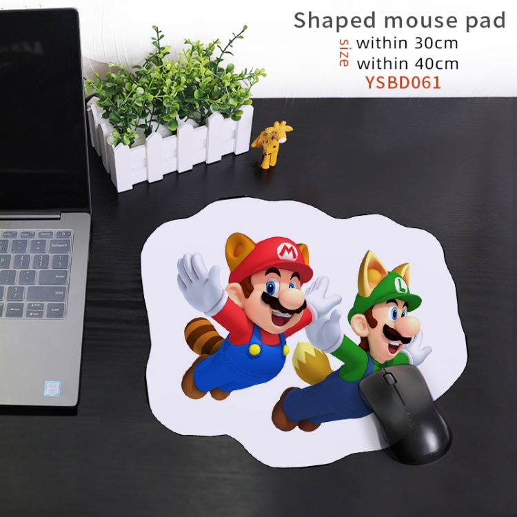 Super Mario Anime Alien Mouse Pad 30CM YSBD061