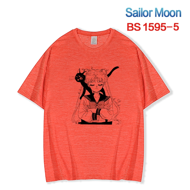 sailormoon New ice silk cotton loose and comfortable T-shirt from XS to 5XL BS-1595-5