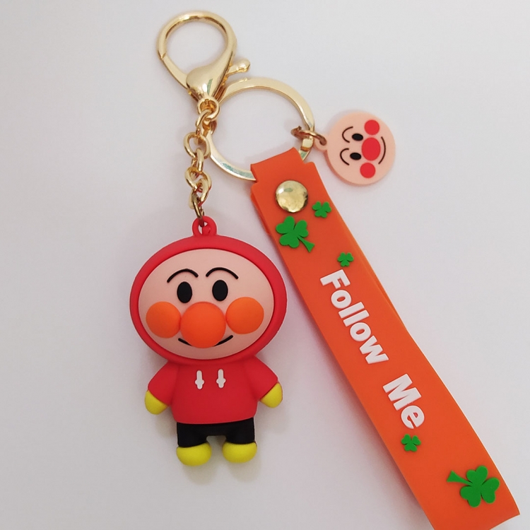 Anpanman  pvc Cartoon keychain pendant 5.5cm