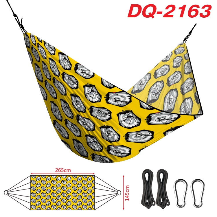 The Nightmare Before Christmas Outdoor full color watermark printing hammock 265x145cm DQ-2163