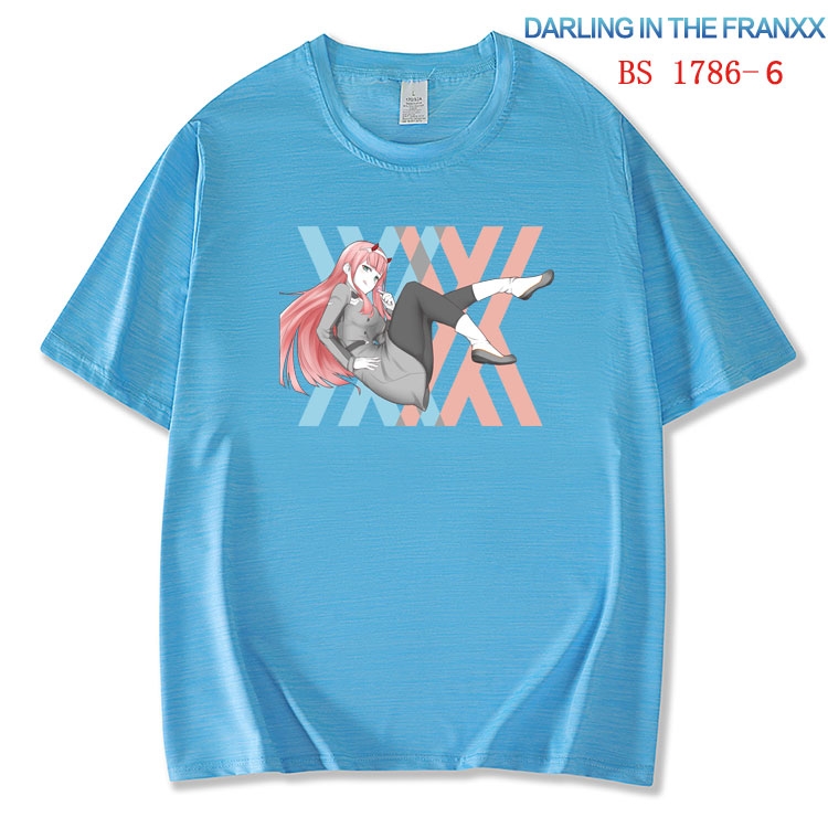 DARLING in the FRANX ice silk cotton loose and comfortable T-shirt from XS to 5XL BS-1786-6