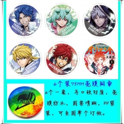 East Anime round Badge Bright ...